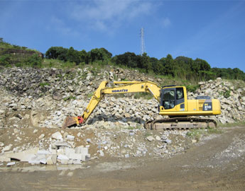 採石場風景